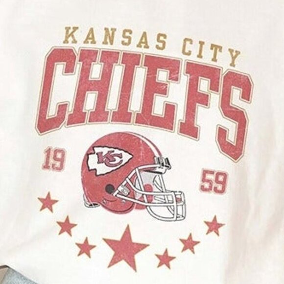 Kansas City Football Crewneck Sweatshirt Cozy Vintage KC Team Retro Apparel 17 - Picture 2 of 5